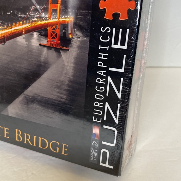 Sam Francisco Golden Gate Bridge Eurographics Puzzle 1000 Piece NEW! - Picture 2 of 5